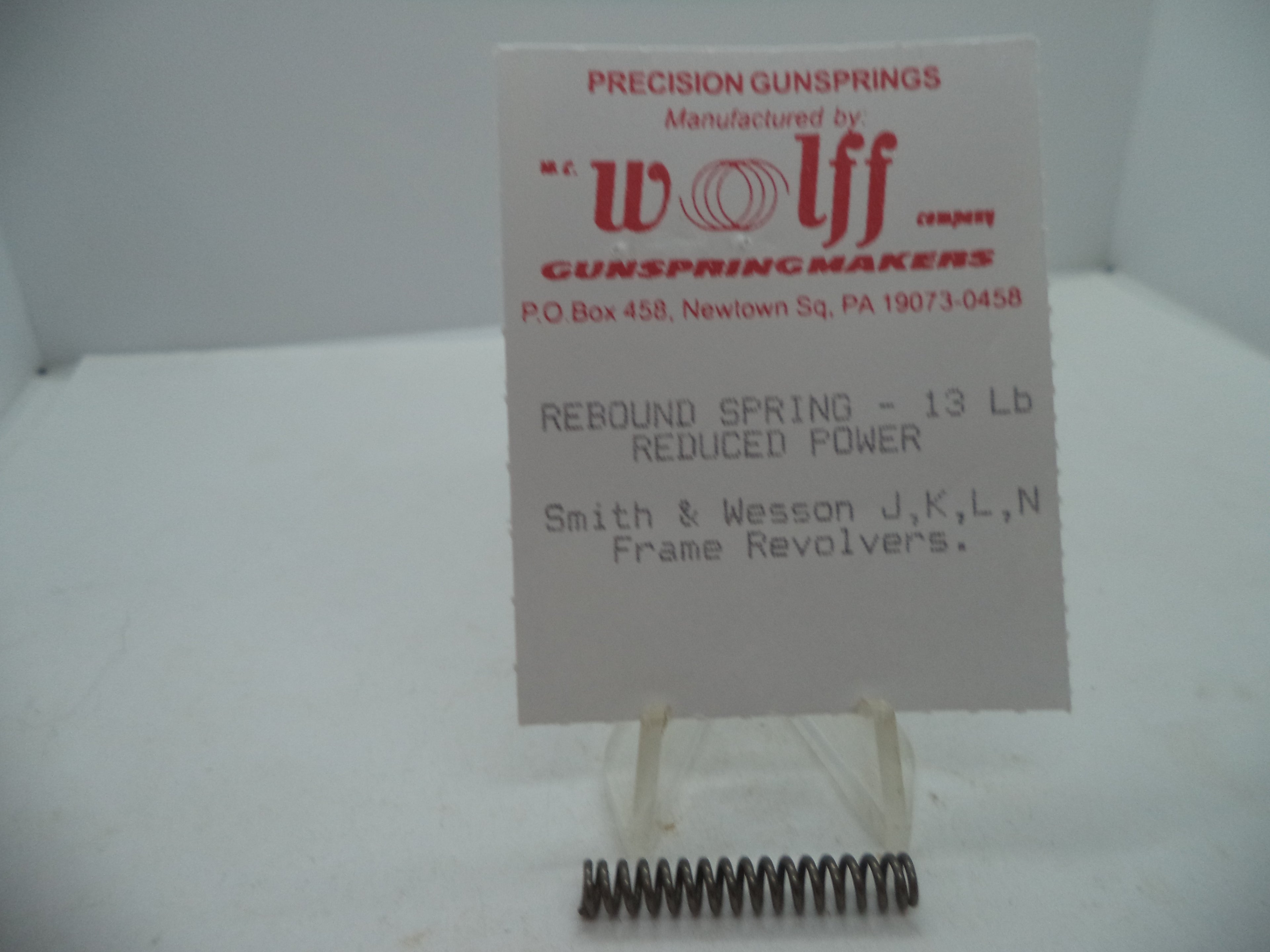 Wolff Smith & Wesson J Frame Rimfire Reduced Power Shooter's Pak Models 317 650 651 17126
