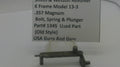 Smith & Wesson Smith & Wesson K Frame Model 13-3 Bolt, Spring, & Plunger 1345 Part 1345