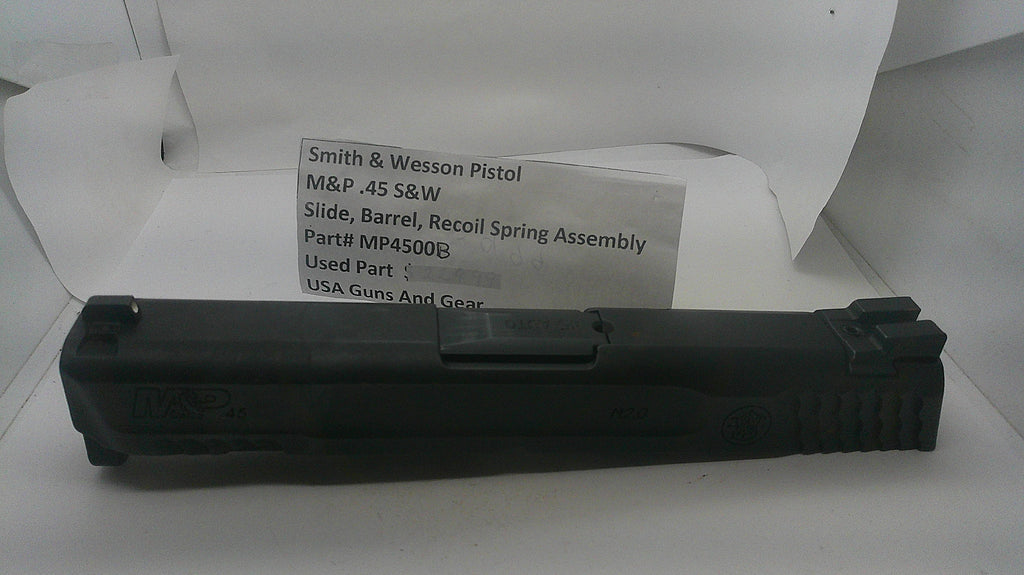 Smith & Wesson Smith & Wesson M&P .45 Complete Slide Assembly MP4500B Part MP4500B