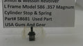 Smith & Wesson Smith & Wesson L Frame Model 586 Cylinder Stop & Spring 58681 Part 58681