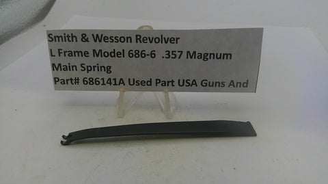 S&W L Size Model 686-6 & Higher Main Spring .357 Magnum 686141A