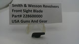 S & W Revolvers Front Sight Blade 228600000