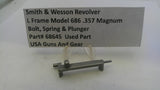 Smith & Wesson L Frame Model 686 .357 Magnum Bolt, Spring, & Plunger 68645