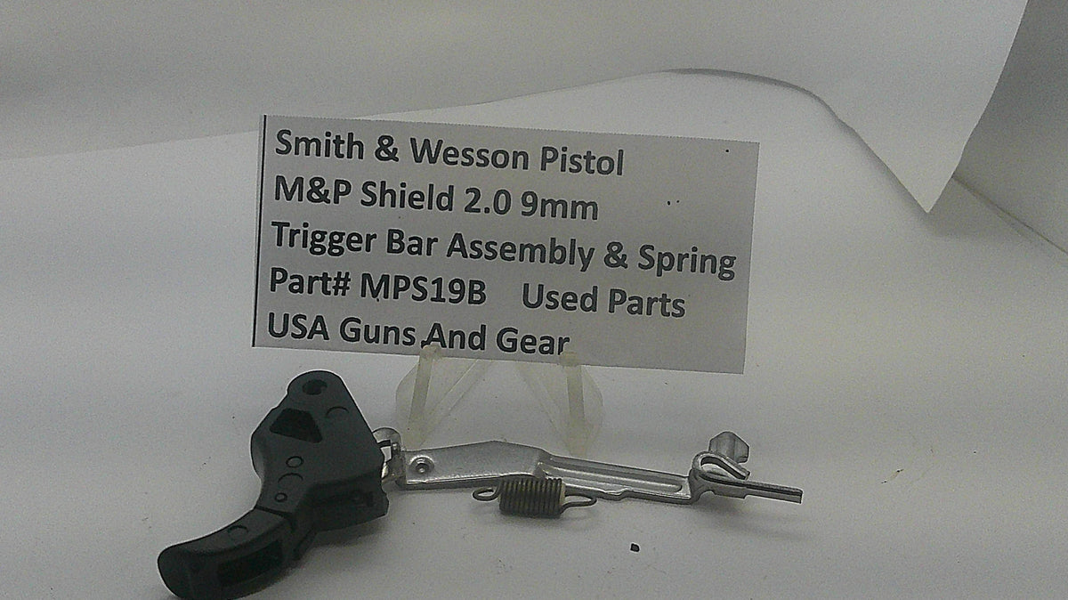 Smith & Wesson Smith & Wesson M&P Shield 2.0 Trigger Bar Assembly & Spring MPS19B Part MPS19B