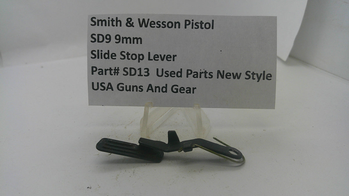 Smith & Wesson Smith & Wesson SD9 Slide Stop Lever SD13 Part SD13