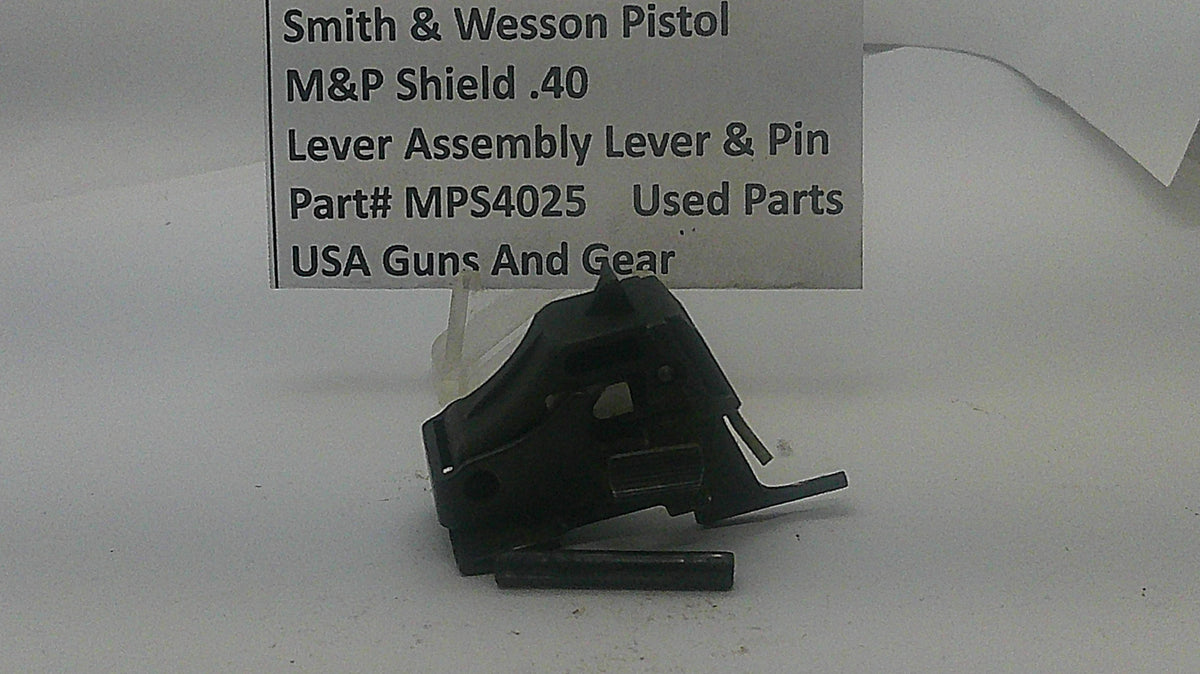 Smith & Wesson Smith & Wesson M&P Shield .40 Lever Assembly & Pin MPS4025 Part MPS4025