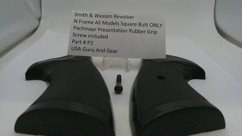 Pachmayr Grips for Smith & Wesson N Frame Square Butt Used