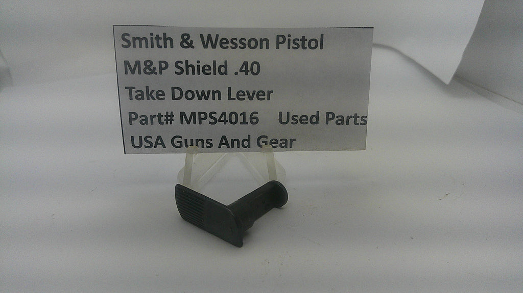 Smith & Wesson Smith & Wesson M&P Shield .40 Take Down Lever MPS4016 Part MPS4016