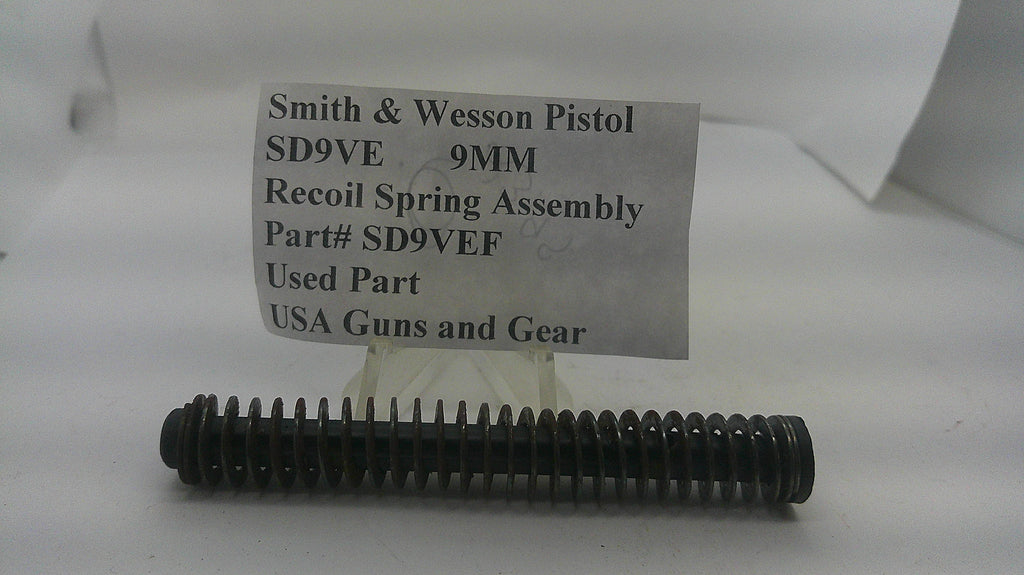 Smith & Wesson SD9VE 9mm Recoil Spring Assembly SD9VEF Part SD9VEF