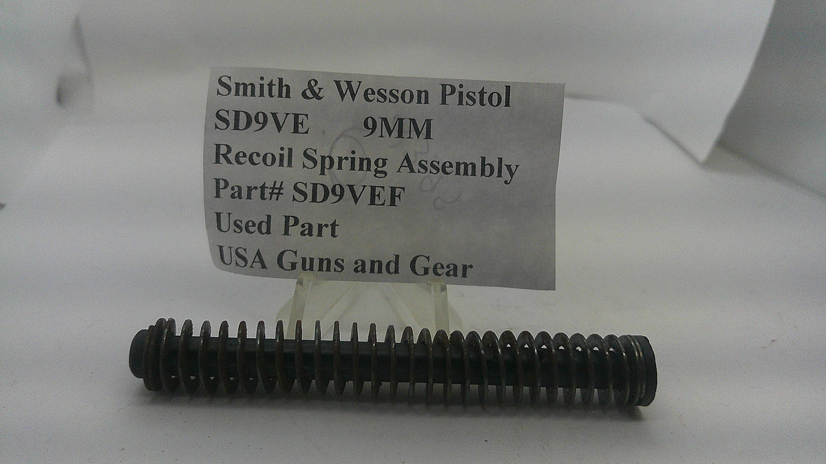 Smith & Wesson SD9VE 9mm Recoil Spring Assembly SD9VEF Part SD9VEF