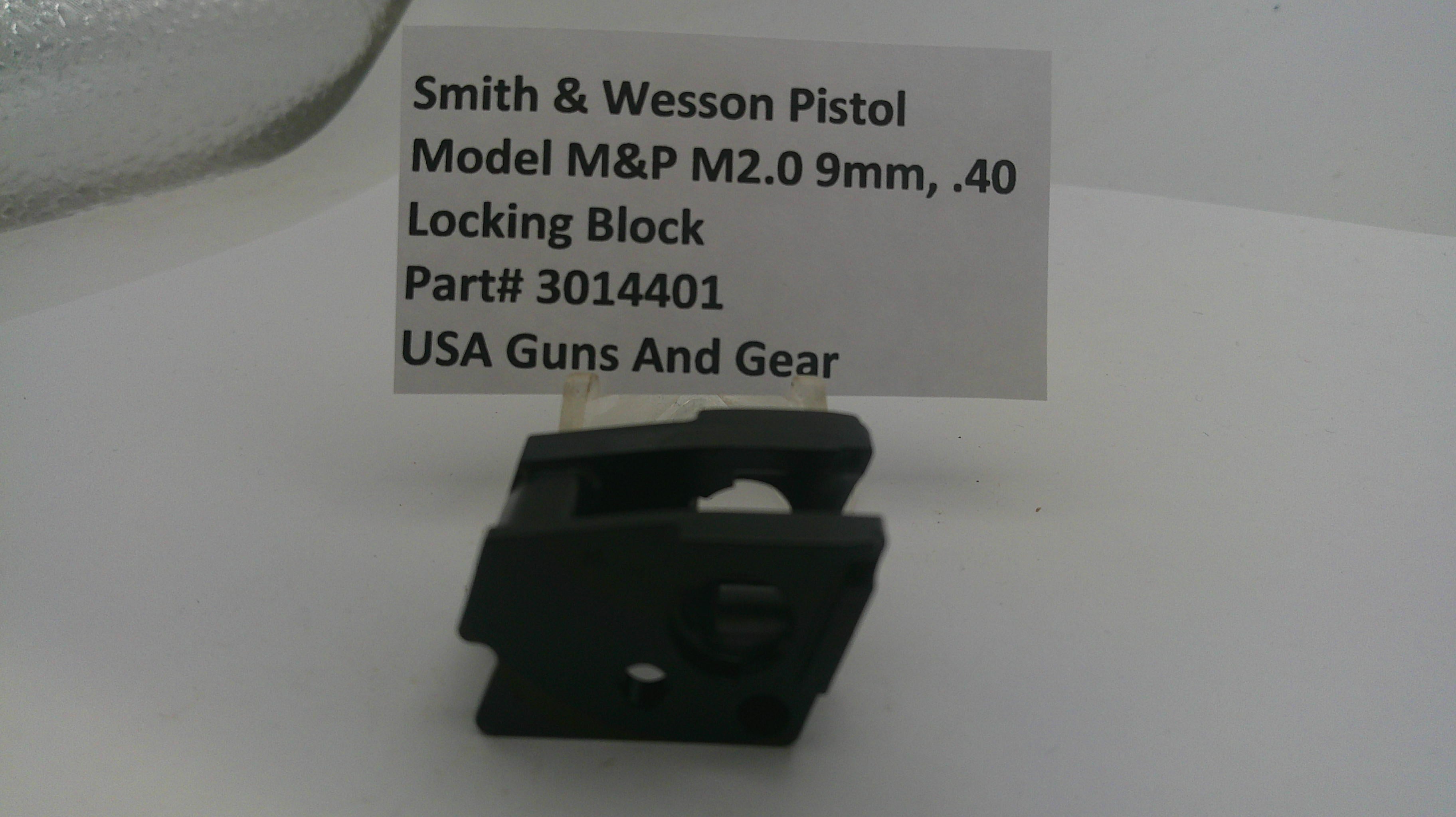 Smith & Wesson M&P Shield M2.0 Locking Block - 9mm/.40 - Factory OEM 3014401