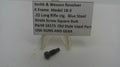 Smith & Wesson revolver part with descriptive card on a white background