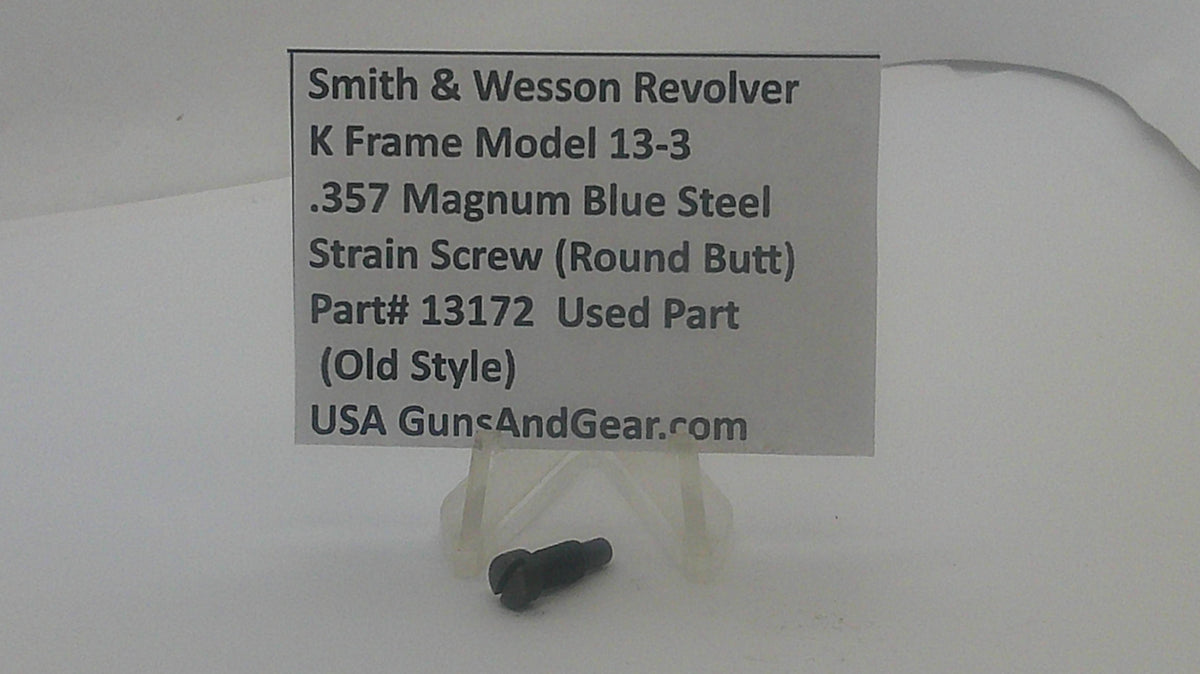 Smith & Wesson Smith & Wesson K Frame Model 13-3 Strain Screw 13172 Part 13172