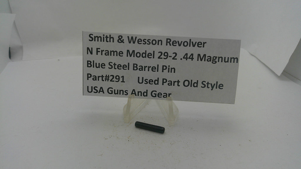 Smith & Wesson N Frame Model 29-2 .44 Magnum Blued Barrel Pin - 291