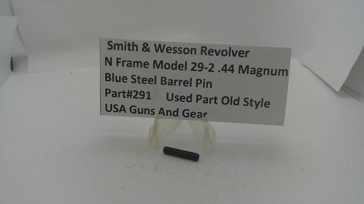 Smith & Wesson N Frame Model 29-2 .44 Magnum Blued Barrel Pin - 291