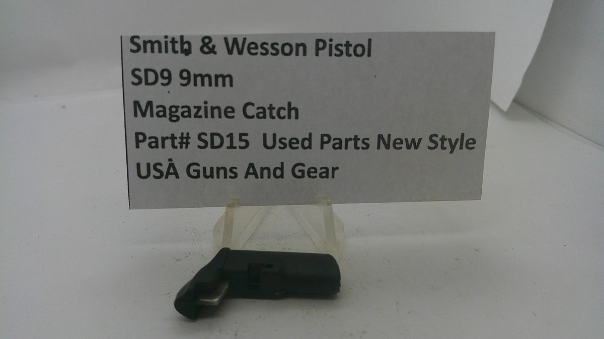 Smith & Wesson Smith & Wesson SD9 Magazine Catch SD15 Part SD15