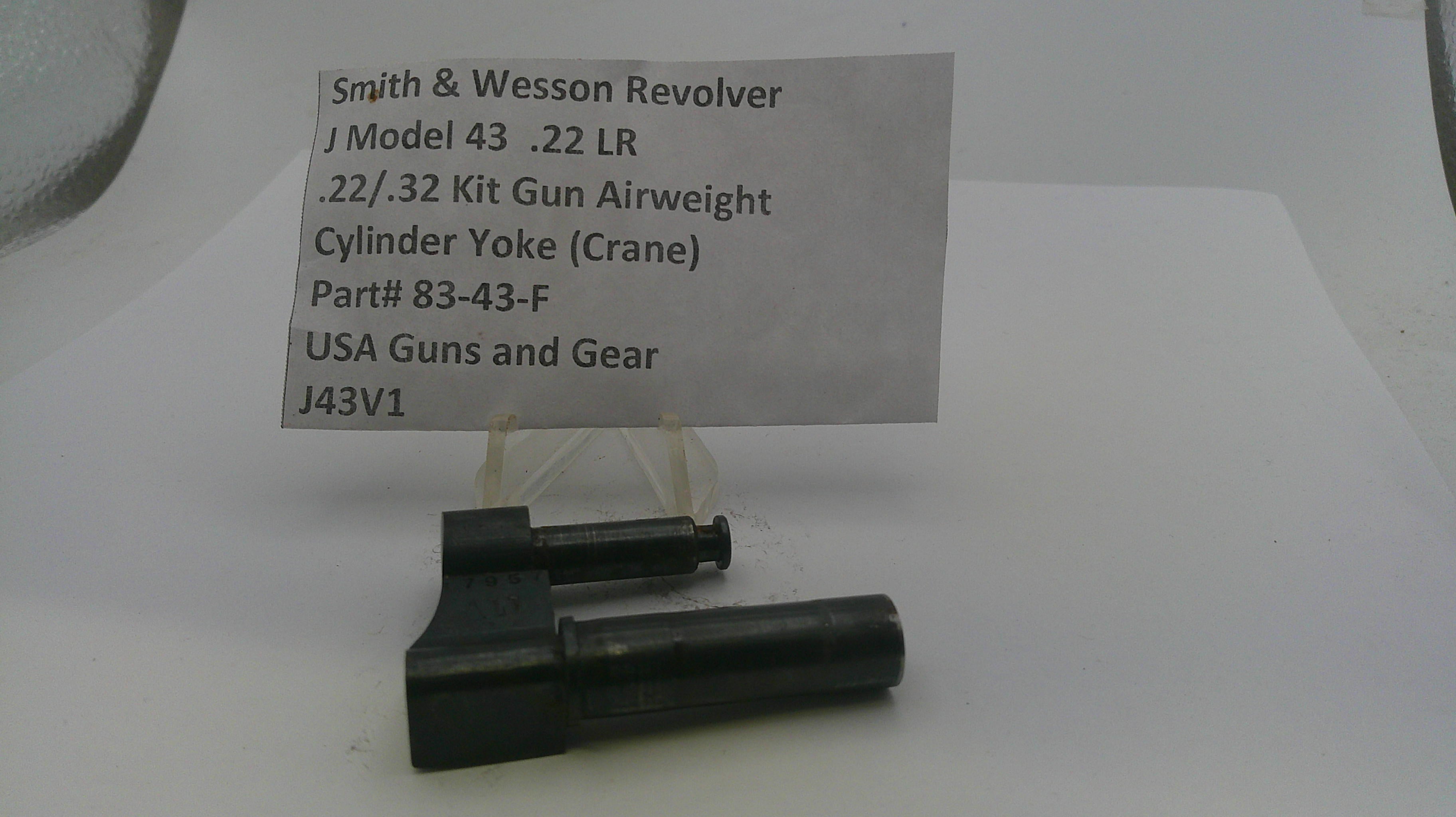 S&W J Model  43 .22/.32 Kit Airweight Cylinder Yoke (Crane) .22 LR 83-43-F