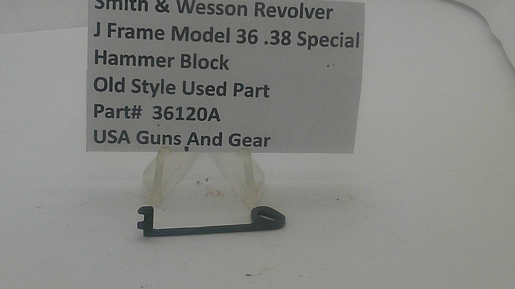 Smith & Wesson Smith & Wesson J Frame Model 36 Hammer Block 36120A Part 36120A