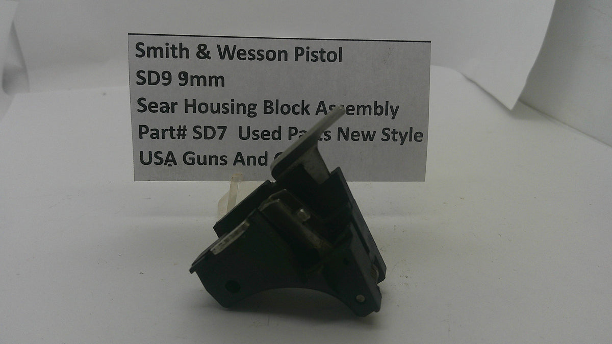 Smith & Wesson Smith & Wesson SD9 Sear Housing Block Assembly SD7 Part SD7