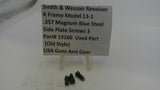 S&W K Frame Model 13-1 Side Plate Screws (3) Combat Magnum .357 Magnum 19160