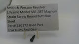 S&W Revolver L Frame 586 .357 Magnum Strain Screw Round Butt 586172