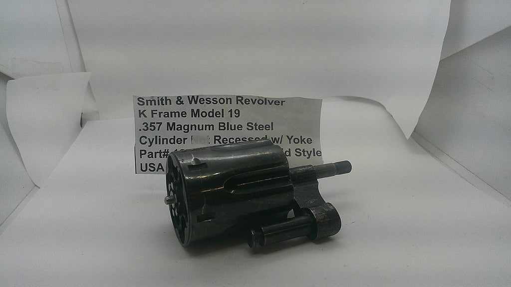 Smith & Wesson Smith & Wesson Revolver K Frame Model 19 Cylinder Recessed W/Yoke 1977D Part 1977D