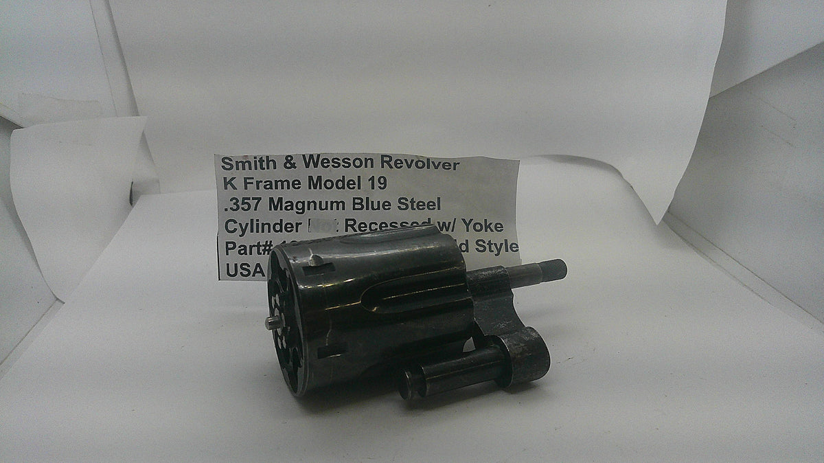 Smith & Wesson Smith & Wesson Revolver K Frame Model 19 Cylinder Recessed W/Yoke 1977D Part 1977D
