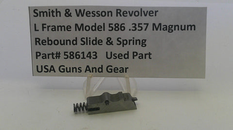 S&W Revolver L frame 586 .357 Magnum Rebound Slide & Spring 586143