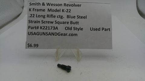 K22173A Smith & Wesson K  Frame Model K-22 Strain Screw Square Butt .22 LR ctg. (Copy)