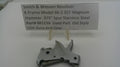 Smith & Wesson revolver part with descriptive label on a white background