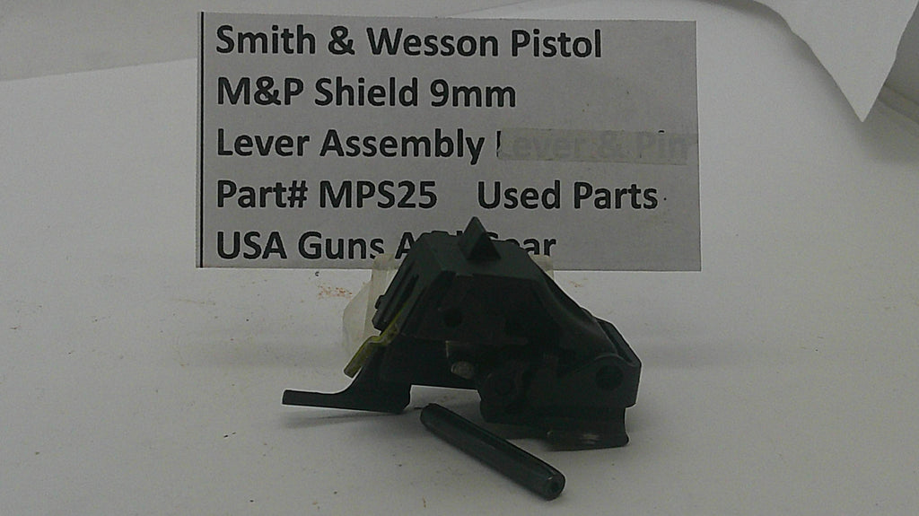 Smith & Wesson Pistol M&P Shield 9mm Lever Assembly MPS25 Part MP25