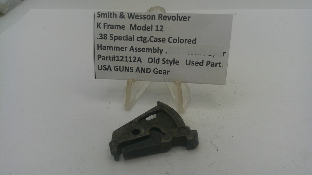 Smith & Wesson K Frame Model 12 Case Colored Hammer Assembly .38 Special - Part# 12112A