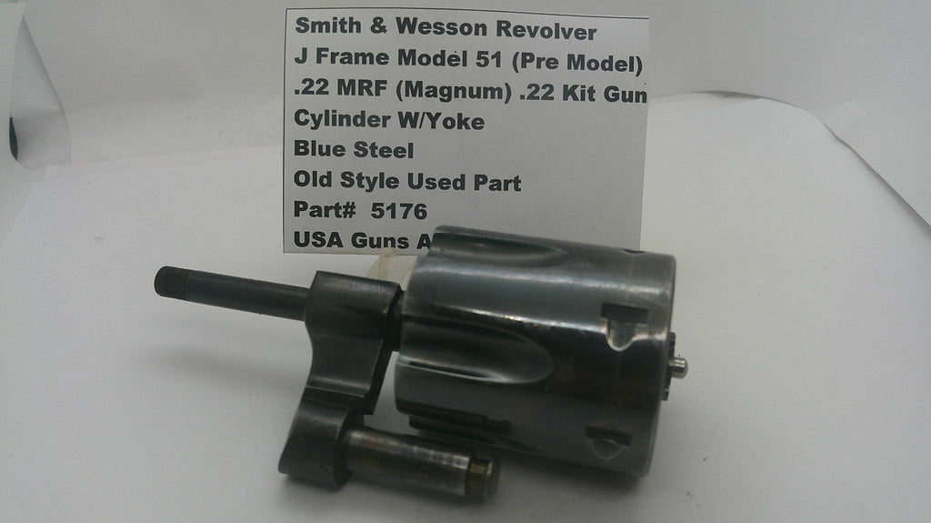 Smith & Wesson Smith & Wesson J Frame Model 51 (Pre Model) Cylinder with Yoke 5176 Part 5176