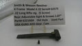 Smith & Wesson K22 Rear Adjustable Sight - .22 Long Rifle K22160A