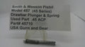 Smith & Wesson Smith & Wesson Pistol Model 457 Drawbar Plunger & Spring 45710 Part 45710