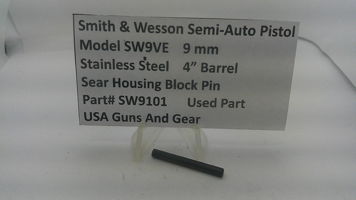 Smith & Wesson Smith & Wesson SW9VE 9MM Sear Housing Block Pin SW9101 Part SW9101