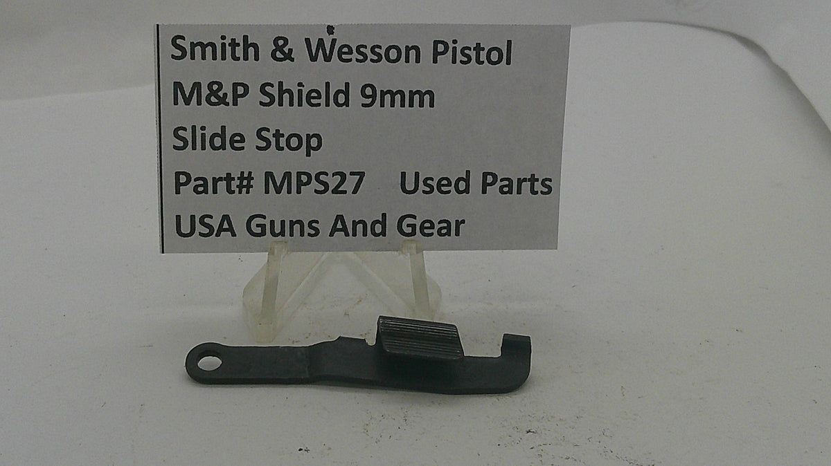 Smith & Wesson Smith & Wesson M&P Shield 9mm Slide Stop MPS27 Part MPS27