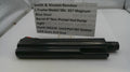 Smith & Wesson revolver barrel with specifications on a white background