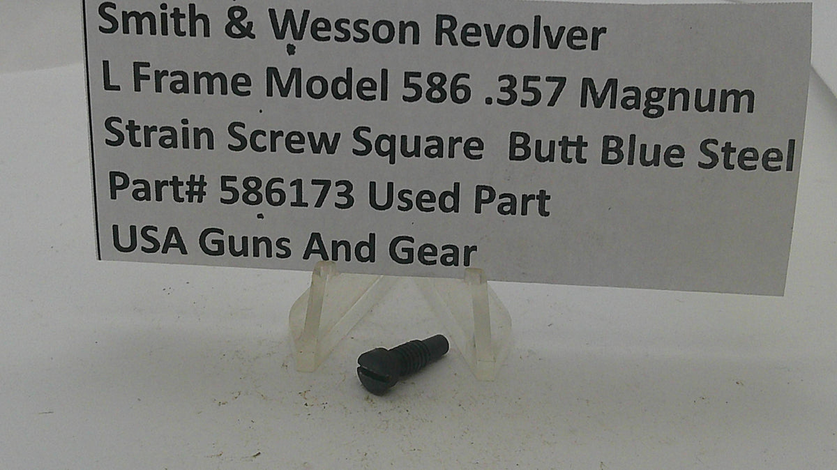 Smith & Wesson Smith & Wesson  Frame Model 586 Strain Screw 586173 Part 586173