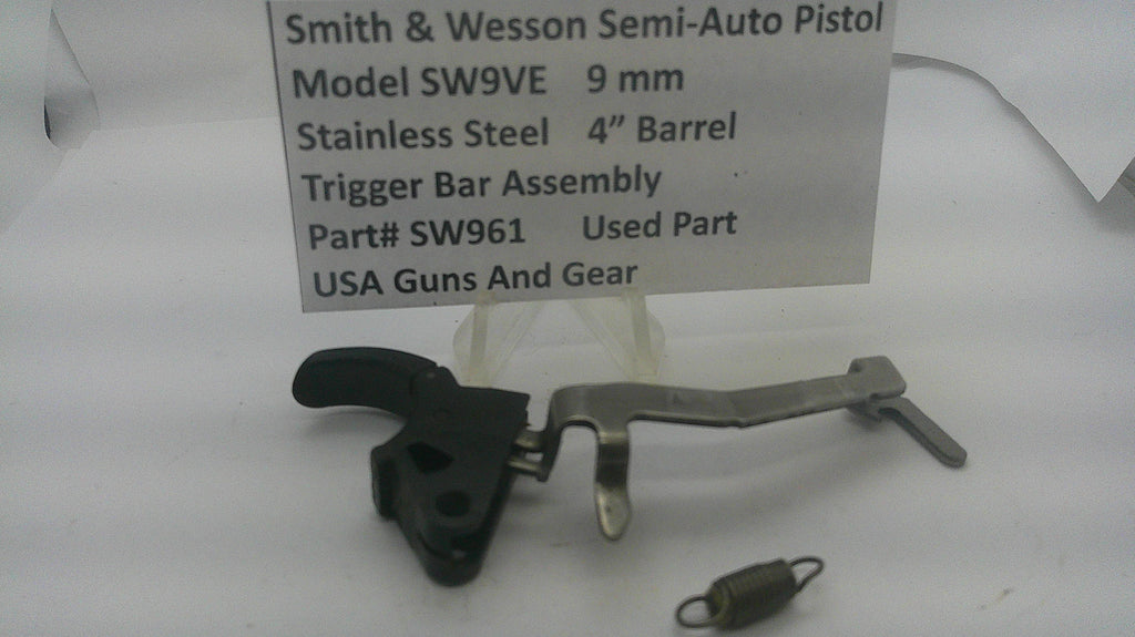 Smith & Wesson Smith & Wesson SW9VE Trigger Bar Assembly SW961 Part SW961