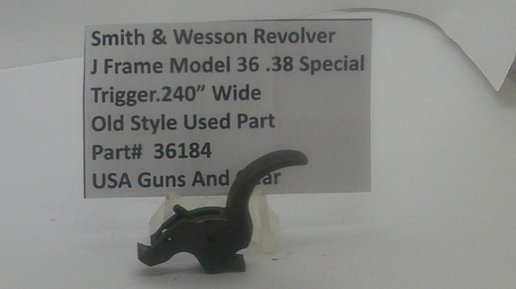 Smith & Wesson Smith & Wesson J Frame Model 36 Trigger 36184 Part 36184