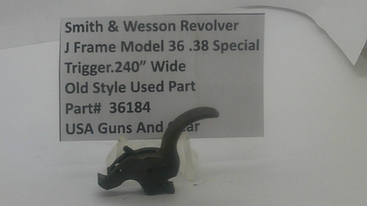 Smith & Wesson Smith & Wesson J Frame Model 36 Trigger 36184 Part 36184