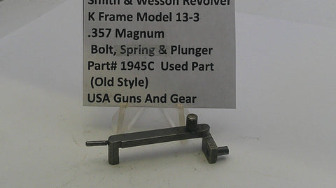 Smith & Wesson K Frame Model 13 Bolt, Spring and Plunger .357 Magnum 1945C