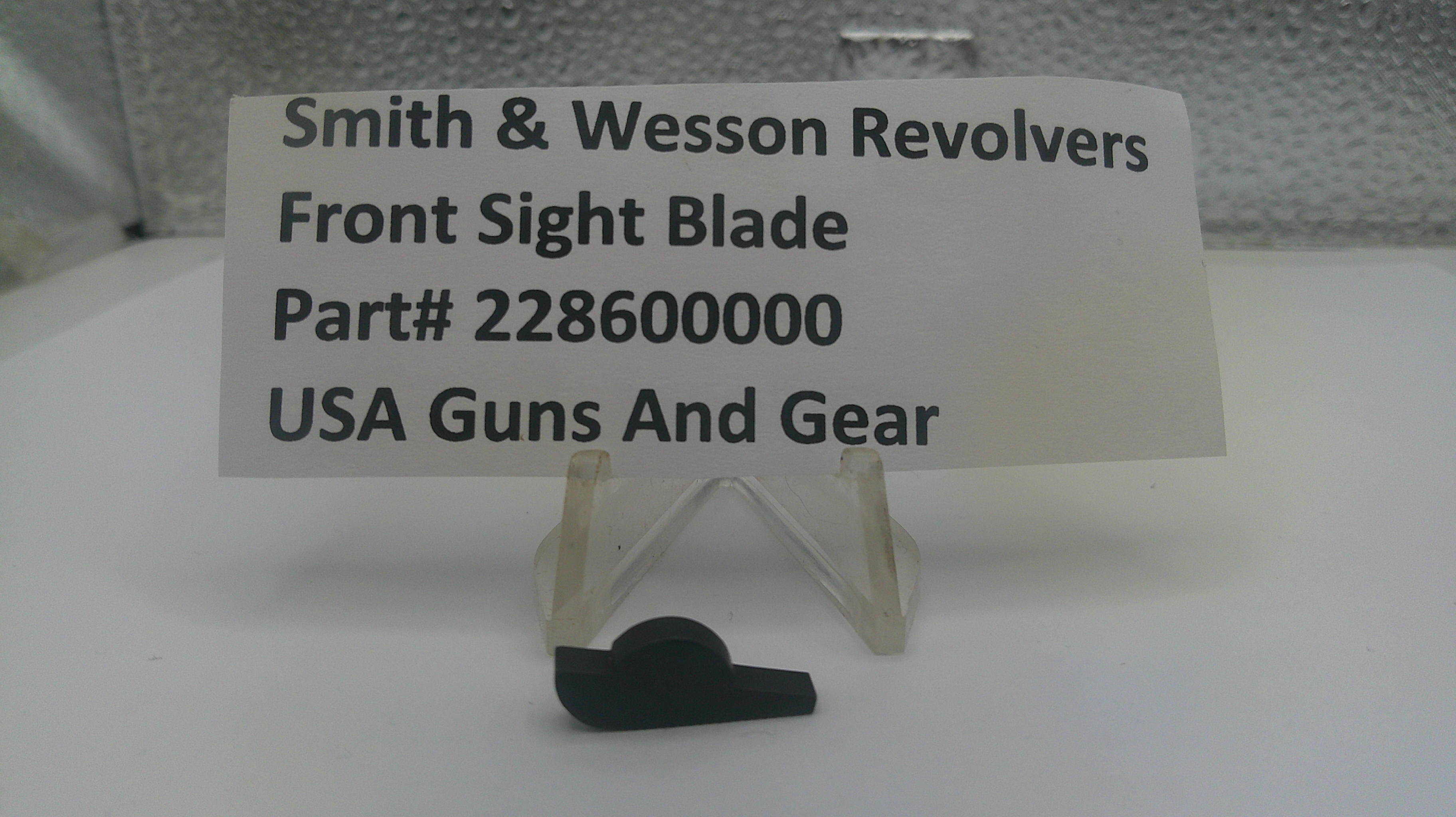 Smith & Wesson Revolver Front Sight Blade Factory New 228600000