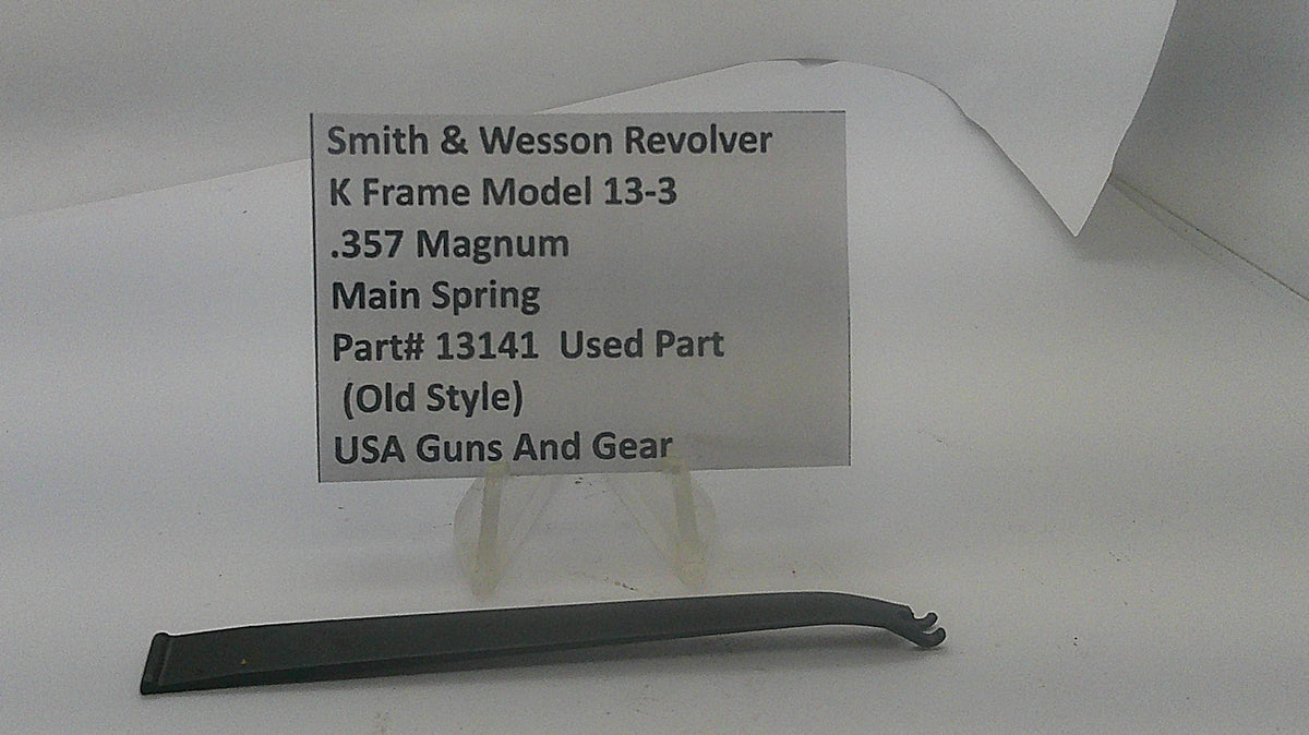 Smith & Wesson Smith & Wesson K Frame Model 13-3 Main Spring 13141 Part 13141