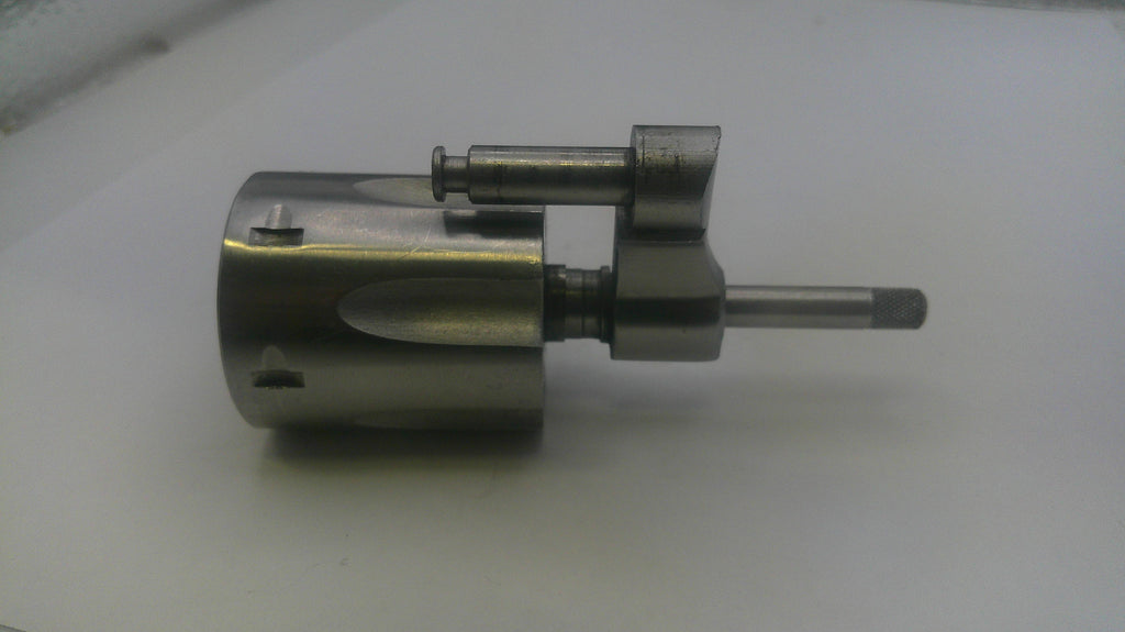 Smith & Wesson J Frame Model 63 Cylinder Assembly with Yoke - Stainless Steel .22 Long Rifle - Used OEM Part J6372