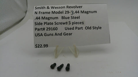 S&W N Frame Model 29-2 Side Plate Screws .44 Magnum Used Part#29160
