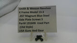 S&W K Frame Model 13-3 Side Plate Screws (3) Combat Magnum .357 Magnum 19160B