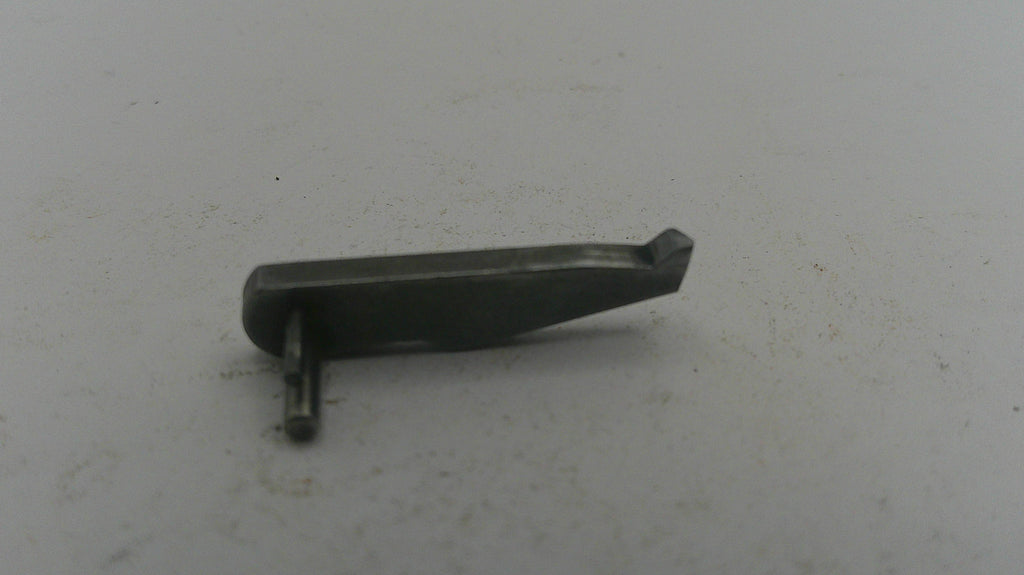 Metallic object on a white background