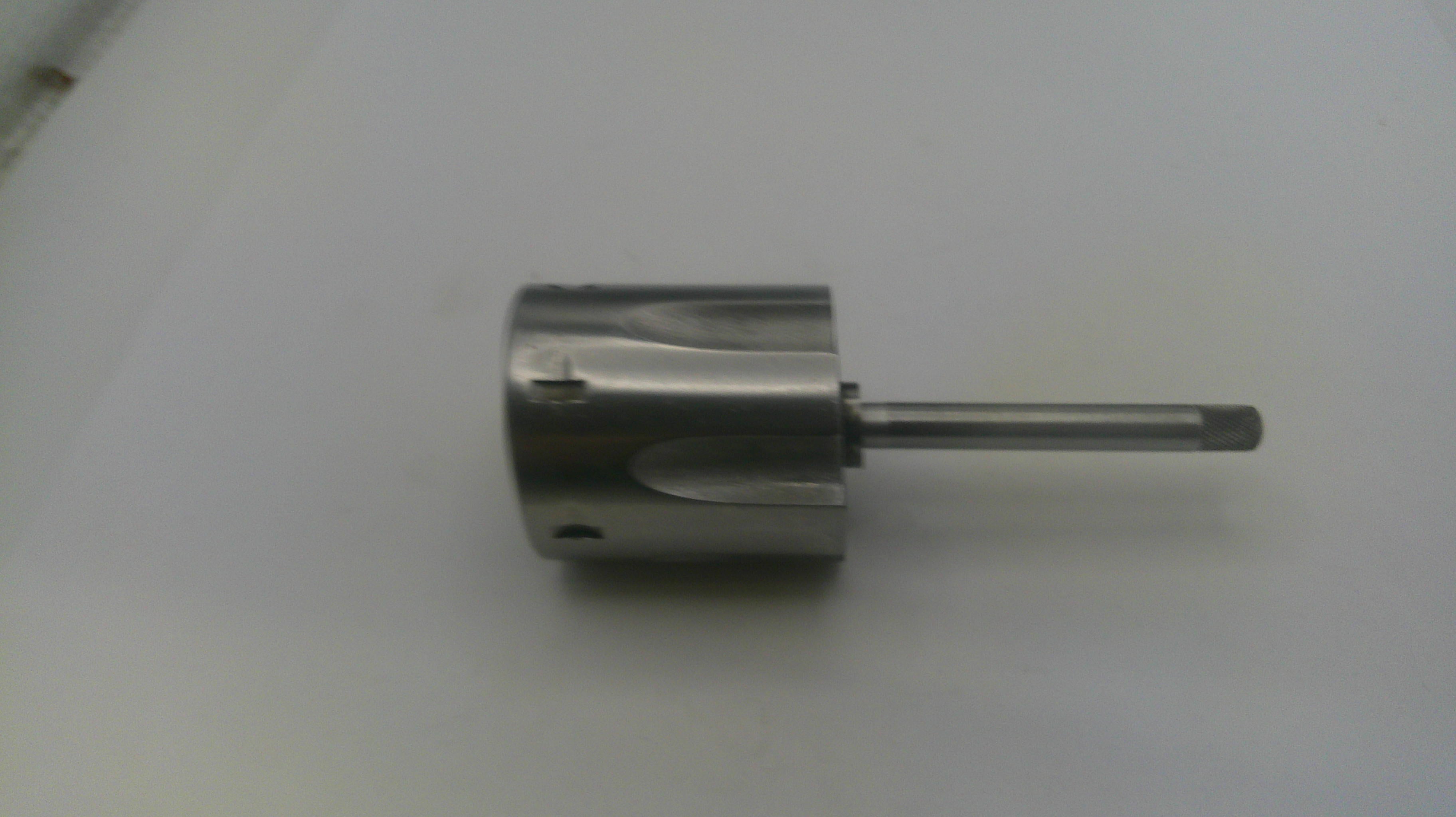 Smith & Wesson J Frame Model 63 Cylinder Assembly with Yoke - Stainless Steel .22 Long Rifle - Used OEM Part J6372